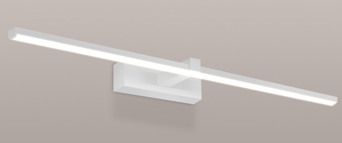 Arandela Opus LED Aquila 12 watts 4000K Bivolt IP44 600mm Branco OPS 37974