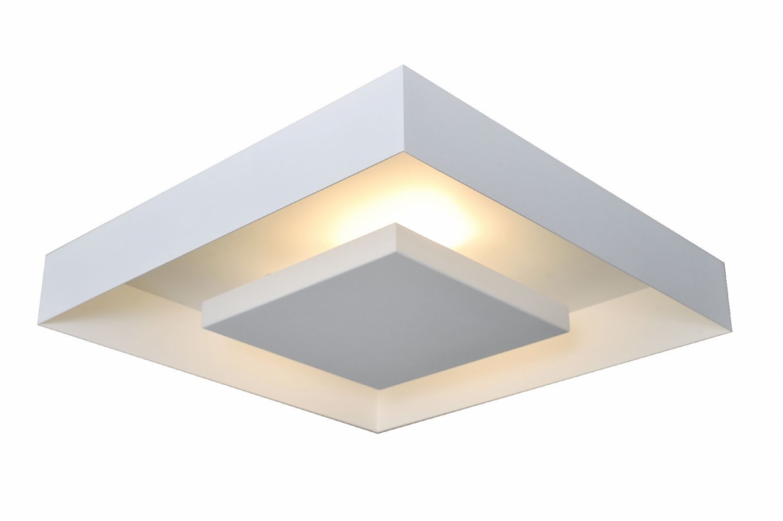 Rebatedor Sobrepor Eisen Alumínio 4L G9 350x350mm Branco 237
