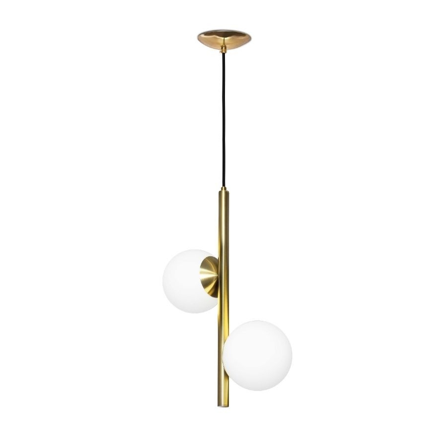 Pendente Spotline Double Globo Ø150mm 2L E27 Ø300X500mm 784/2 