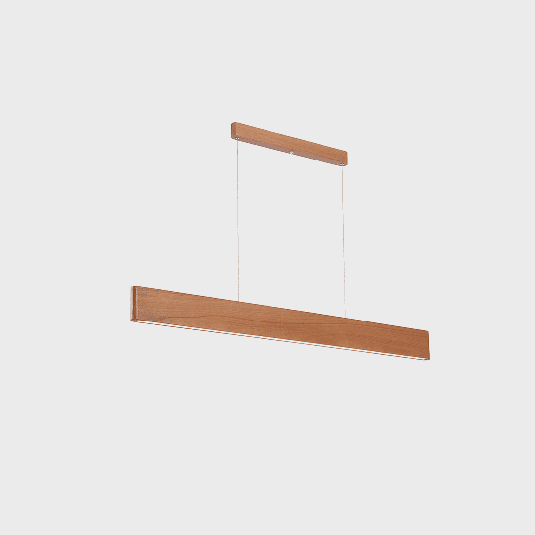 Pendente Madelustre Rettangolare Madeira 18 watts 3000K 1230mm 3088