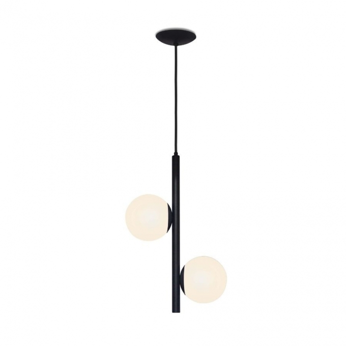 Pendente Spotline Double Globo Ø120mm 2L G9 120X500mm 800/2