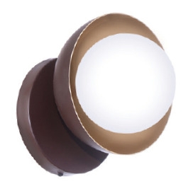 Arandela Old Artisan 1L G9 Ø140x150mm Globo Ø100mm AR-5519 