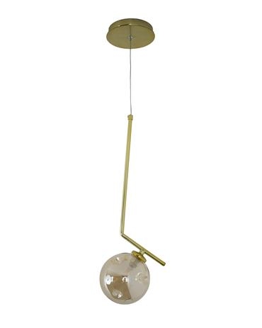 Pendente Spotline Delta Globo Ø120mm 1L G9 120X450mm 786/1 