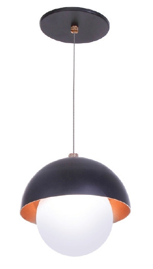 Pendente Old Artisan 1L G9 Ø140x130mm Globo Ø100mm PD-5520 
