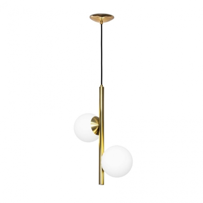 Pendente Spotline Double Globo Ø150mm 2L E27 Ø300X500mm 784/2 