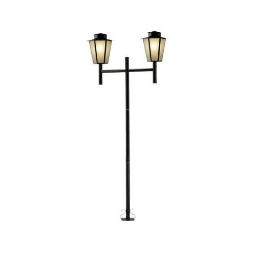 Poste Ideal Colonial Externo Aço Fosfatizado e Termoplástico 2L E27 2000x1000x320mm P-9/2