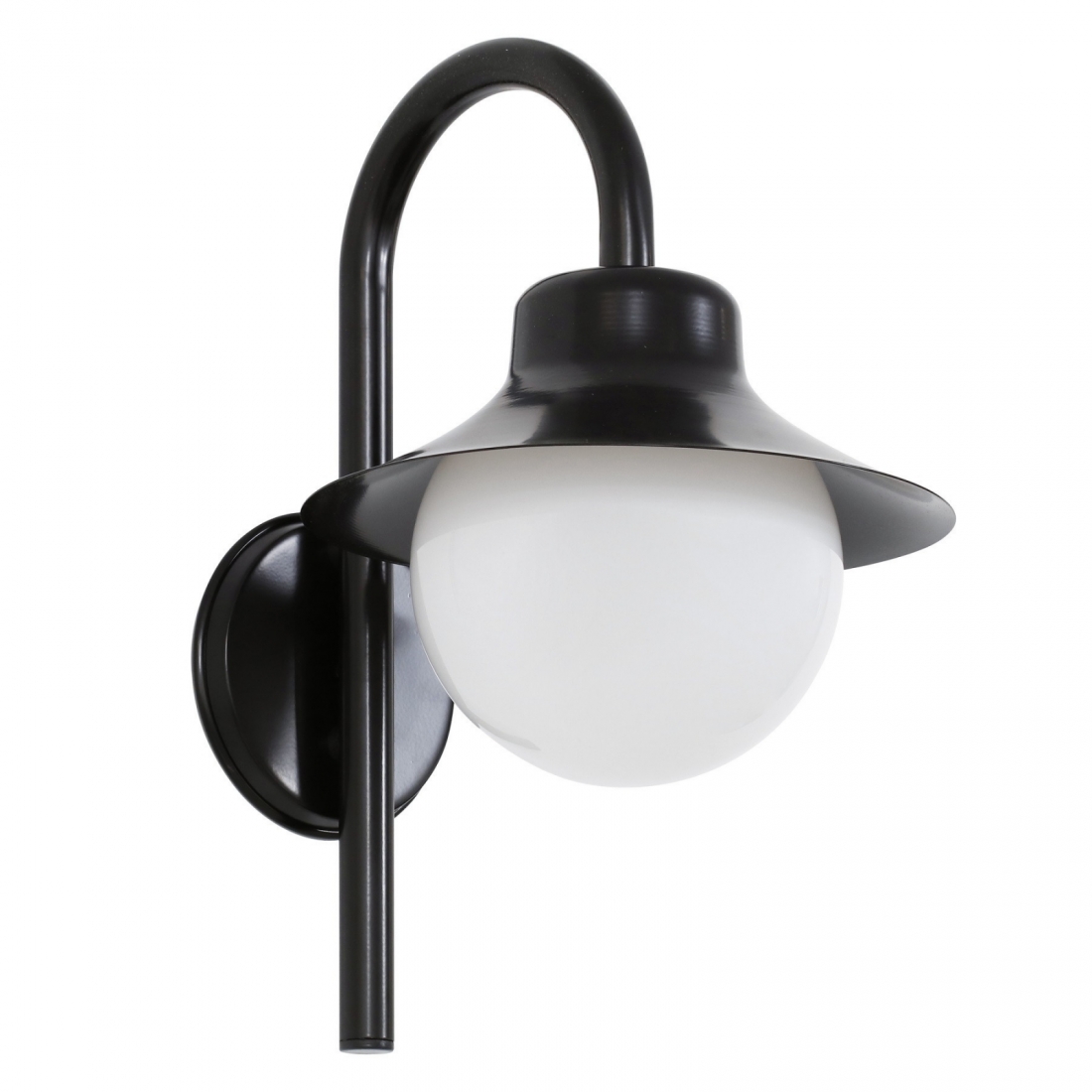 Arandela Ideal Saturno Globo de Polietileno 1L E27 290x460x350mm 228 C/GP