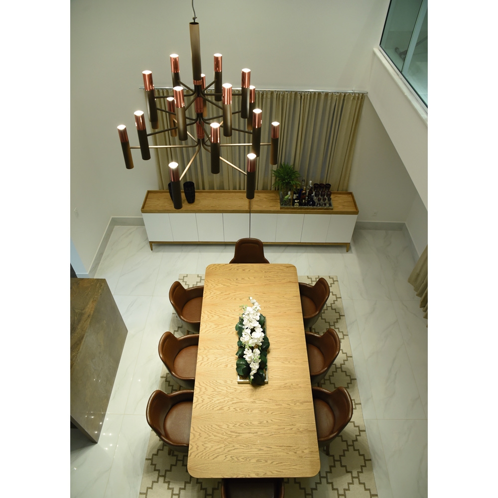 Pendente Munclair Rudá 36L Mini Dicróica Ø1000x830mm 1263-18
