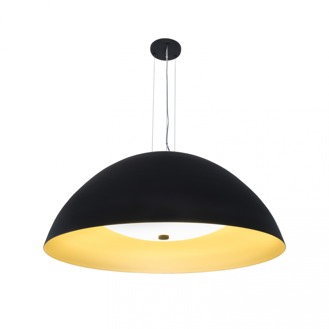 Pendente Munclair Clássicos Meia Esfera 3L E27 Vidro Curvado Ø800mm 4508