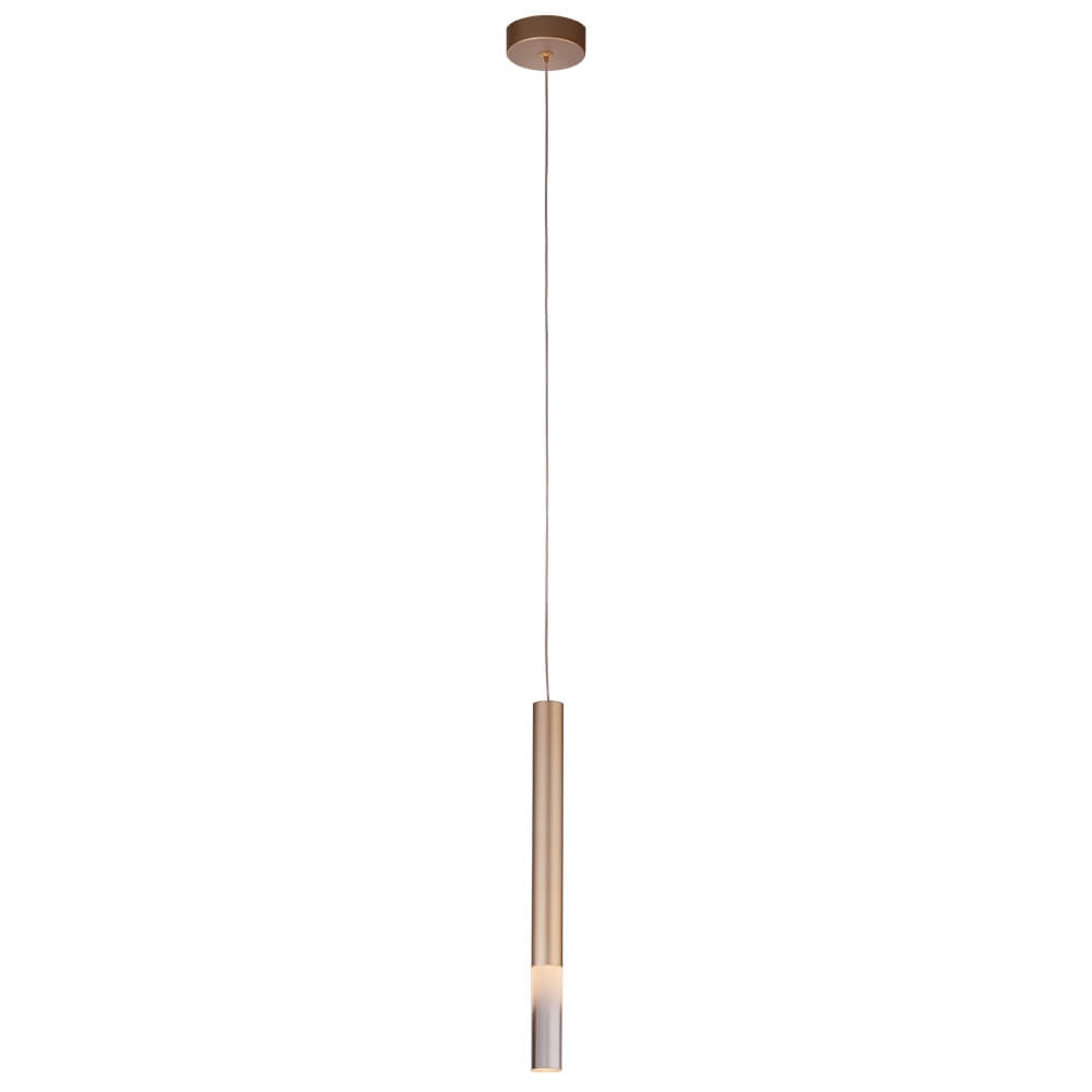  Pendente Casual Light Studioluce Cissy Dourado 3 watts 3000K Ø30x360mm PD1508DO