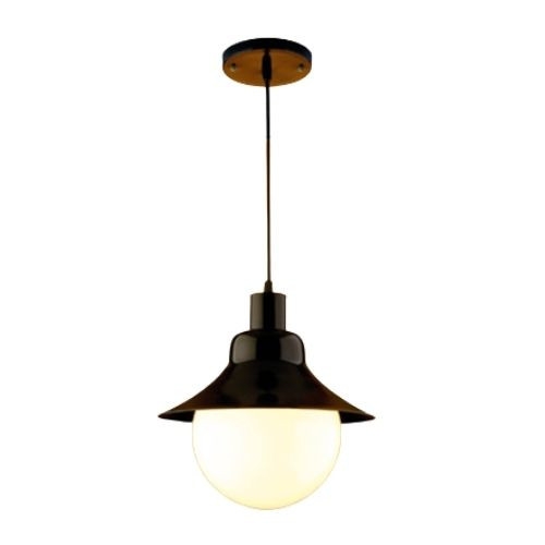 Pendente Ideal Saturno Globo de Polietileno 1L E27 Ø290x800mm 728 C/GP