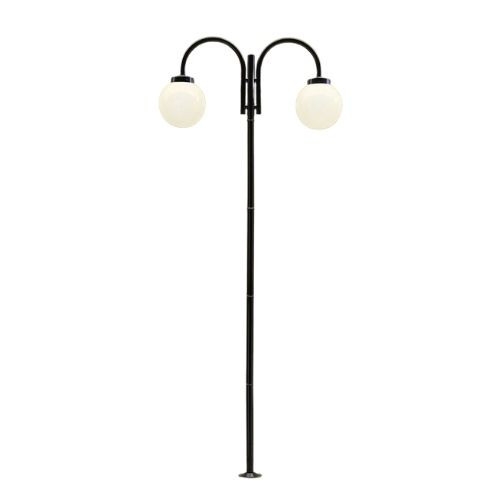 Poste Ideal Solarium Globo Polietileno 2L E27 2750x1200x300mm P-22 C/GP
