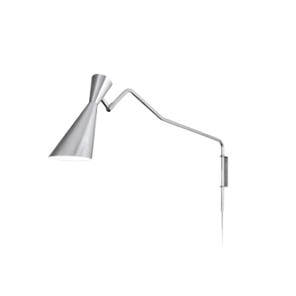 Arandela Munclair Zig Zag 1L E27 Ø110x300mm Haste de 700mm LIGAÇÃO DIRETA 2325