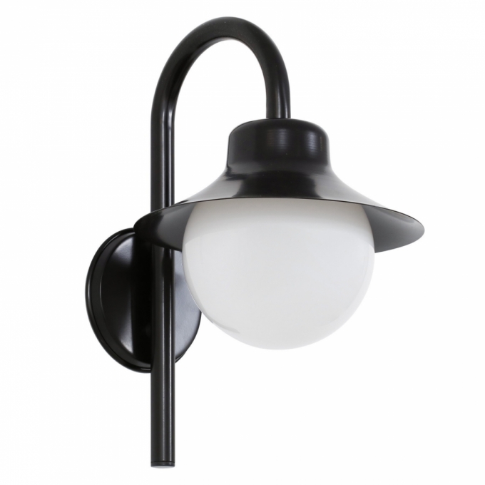 Arandela Ideal Saturno Globo de Polietileno 1L E27 290x460x350mm 228 C/GP