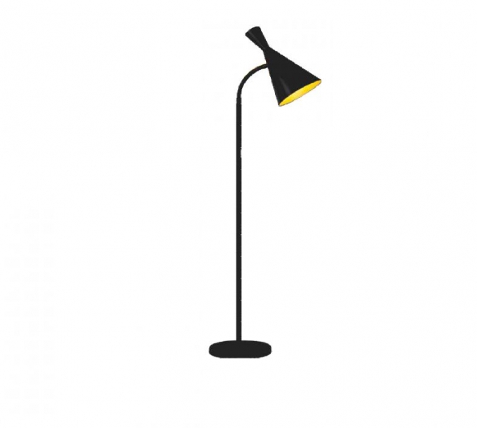 Coluna Spotline Square 1L E27 1580x228mm 646/1 