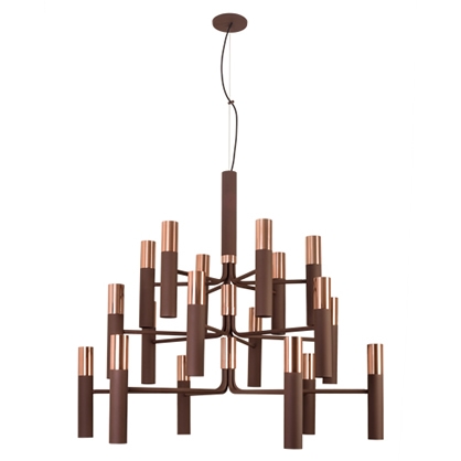 Pendente Munclair Rudá 36L Mini Dicróica Ø1000x830mm 1263-18