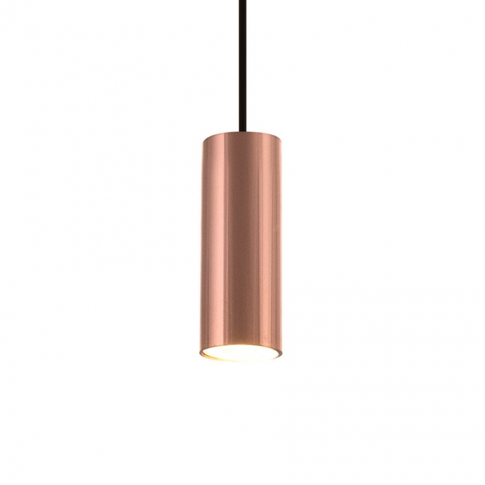 Pendente Itamonte Tubolare 1L Dicróica Ø53x145mm 464/15