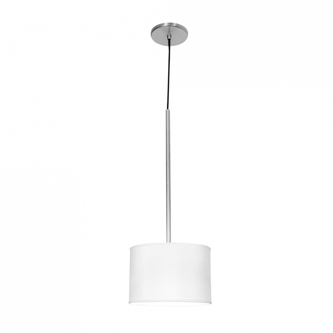 Pendente Munclair Versos 1L E27 Cúpula Tecido Cru Ø200x135mm Expedito Bezerra 4653 