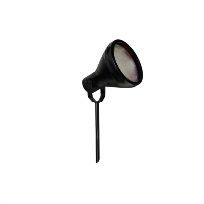Espeto Jardim Ideal Alumínio e Vidro 1L E27 PAR30 ou PAR38 135x370x160mm E-1038