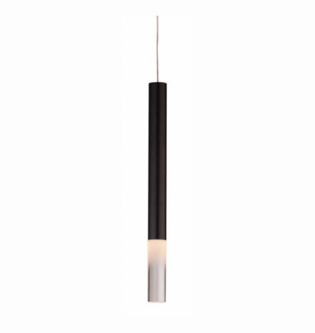  Pendente Casual Light Studioluce Cissy Preto 3 watts 3000K Ø30x360mm PD1508PT