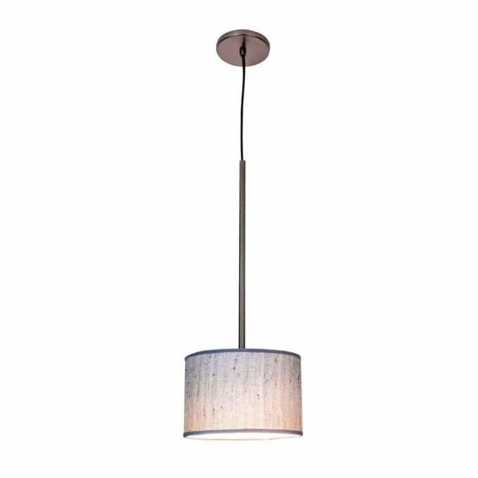 Pendente Munclair Versos 1L E27 Cúpula Tecido Cru Ø200x135mm Expedito Bezerra 4653 