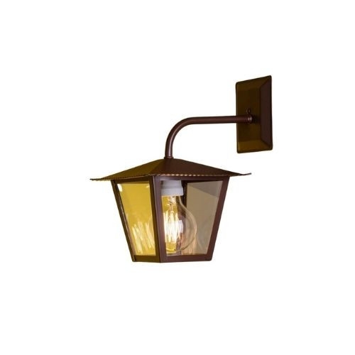 Arandela Ideal Colonial Quadrada 1L E27 200x320x260mm L-4-B 
