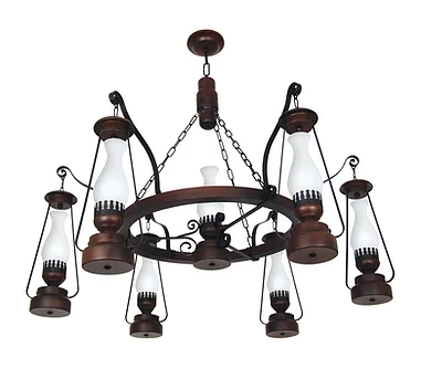 Lustre Luminárias Muller Lampião 7L E27 Ø1070mm 887