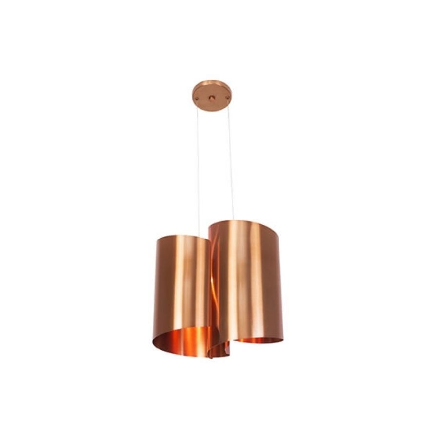 Pendente Munclair Calandra 2L G9 Ø330x350mm Assinado por Fabíola Bergamo 4597 