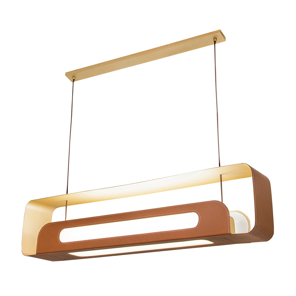 Pendente Munclair Magno 2L Tuboled 600mm 150X870X200mm 4651 