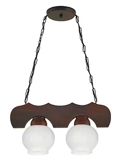 Pendente Luminárias Muller Canga 2L E27 440mm 302
