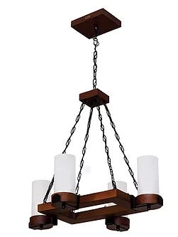 Lustre Luminárias Muller Country 4L E27 Ø980x510mm 1204