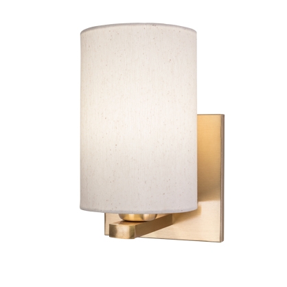 Arandela Munclair Dalas 1L E27 Cúpula Tecido Ø115x170mm 2357 