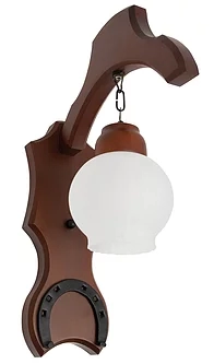 Arandela Luminárias Muller Sela de Cavalo 1L E27 380mm 930