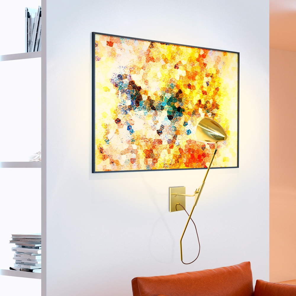 Arandela Munclair Asa 1L E27 960mm Assinado Erlon Tessari 2373 