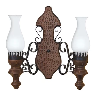 Arandela Luminárias Muller Country 2L E27 390mm 702