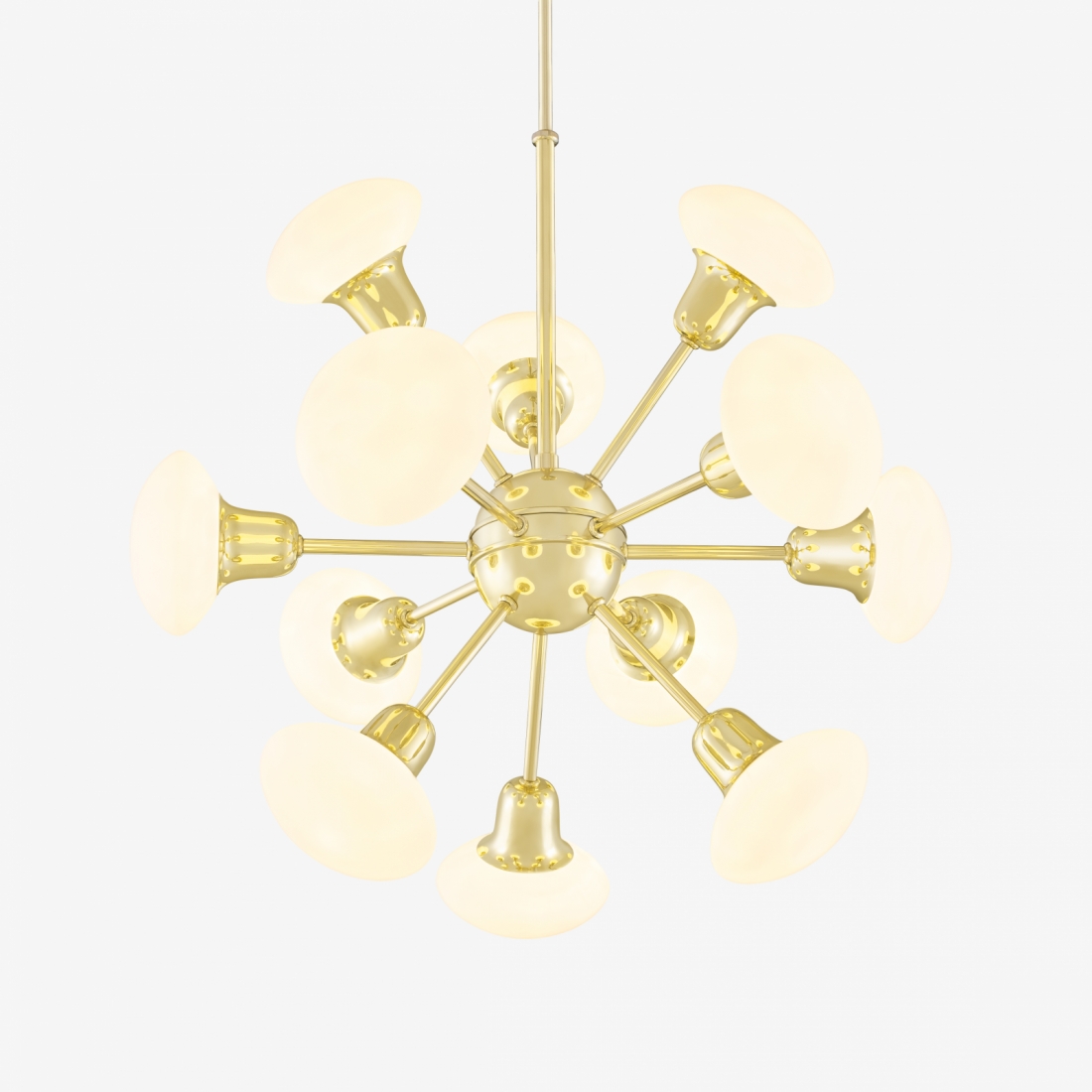 Lustre Golden Art Sputnik Roid 12L G9 Ø540mm T2801-12PI