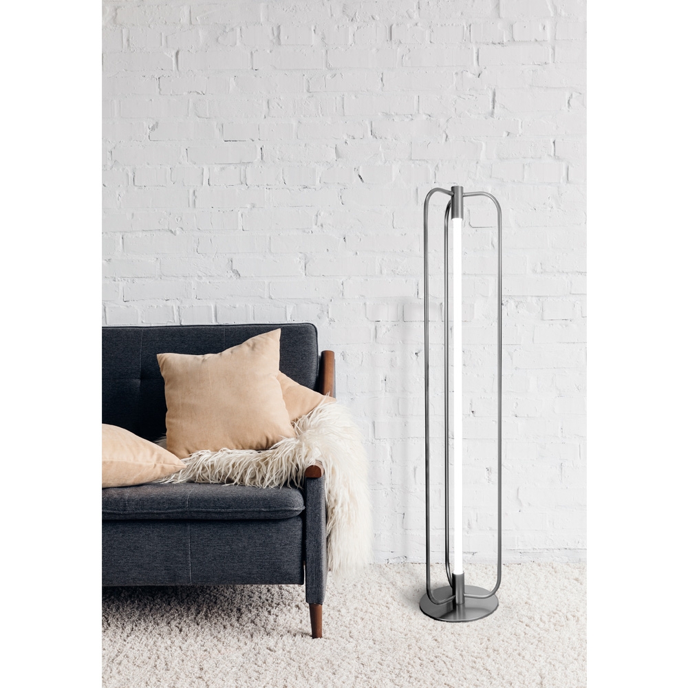 Luminária de Piso Munclair Opus 1L Tuboled 1200mm OPS 9598