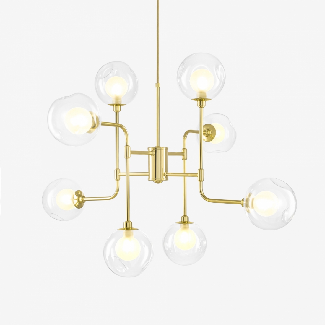 Lustre Golden Art Pretti 8L G9 Ø830x550mm T2804-8PI