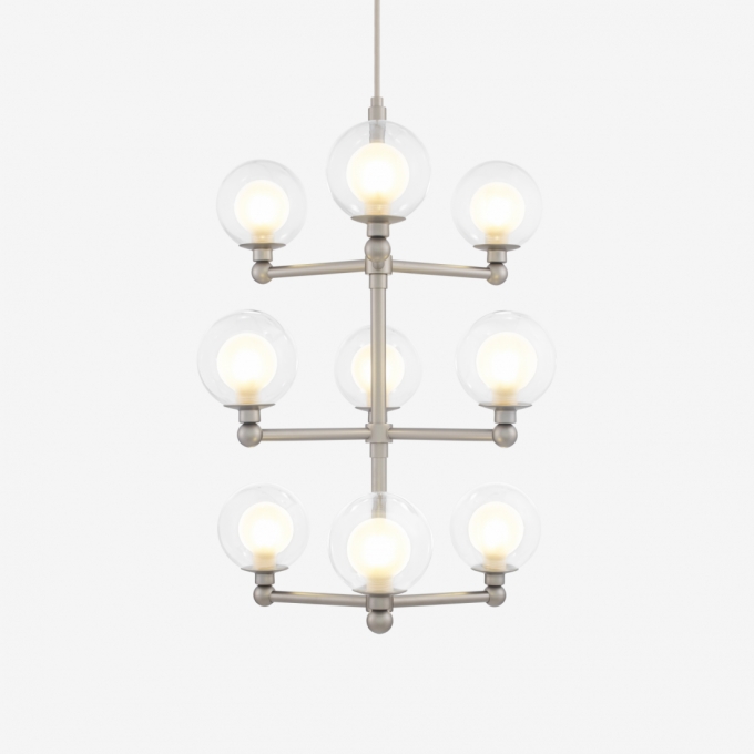 Lustre Golden Art Grapp 9L G9 360x550mm T2820-9PI