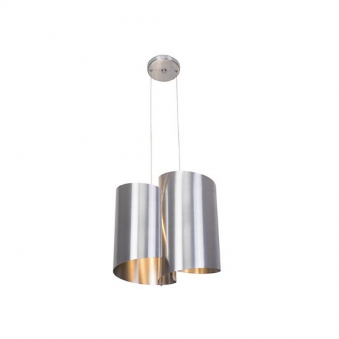 Pendente Munclair Calandra 2L G9 Ø330x350mm Assinado por Fabíola Bergamo 4597 