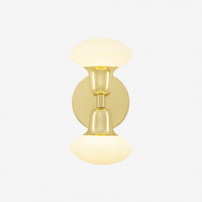 Arandela Golden Art Roid 2L G9 180x180mm P2801-2PI