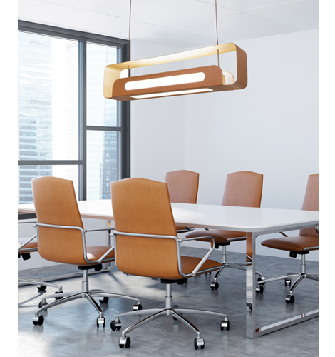 Pendente Munclair Magno 2L Tuboled 600mm 150X870X200mm 4651 