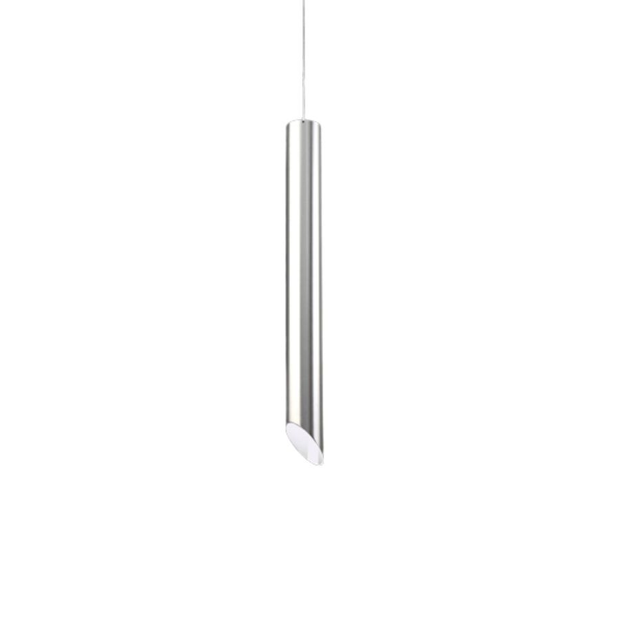 Pendente Old Artisan Tubo Corte 45° 1L PAR20 Ø76x590mm PD-4998 