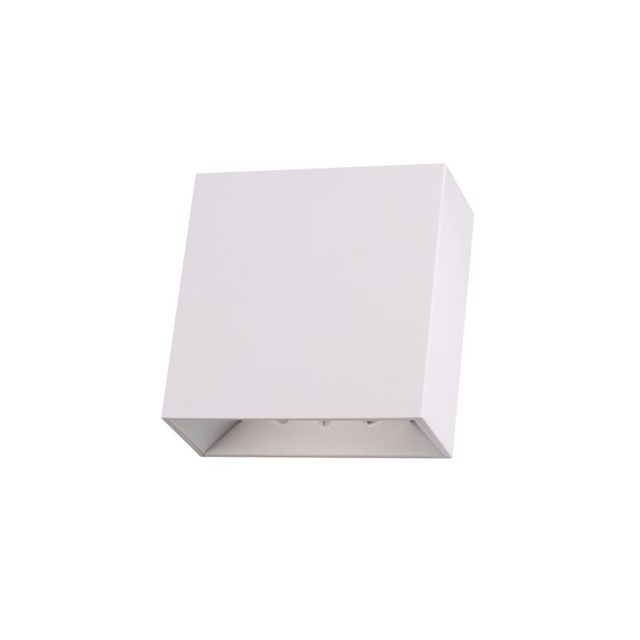 Arandela Opus Astral 4 Watts 3000K Facho Ajustável Branca 120x120mm OPS 38100