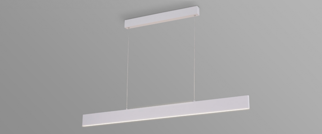 Pendente Opus LED Matrix 30 Watts 4000K 1185mm Branco OPS 34300