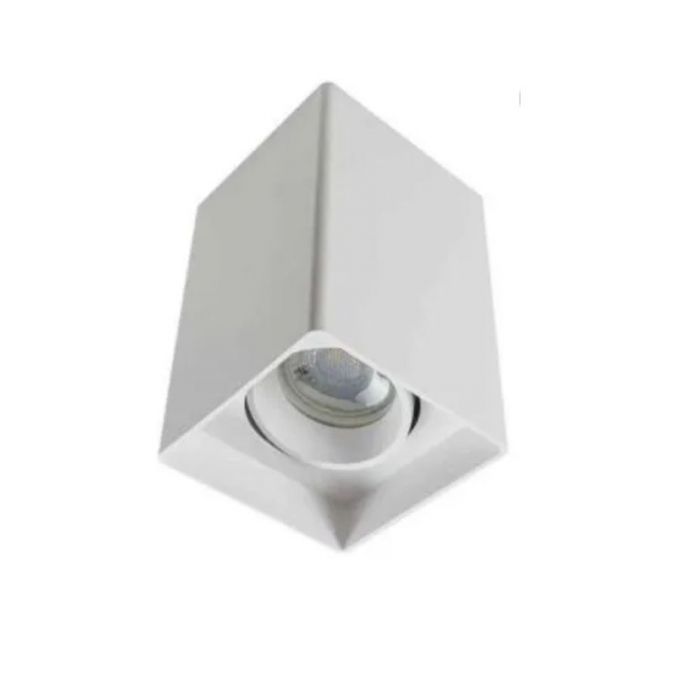 Spot Sobrepor Opus LED Policarbonato MR16 Branco 80x80x125mm OPS 80273