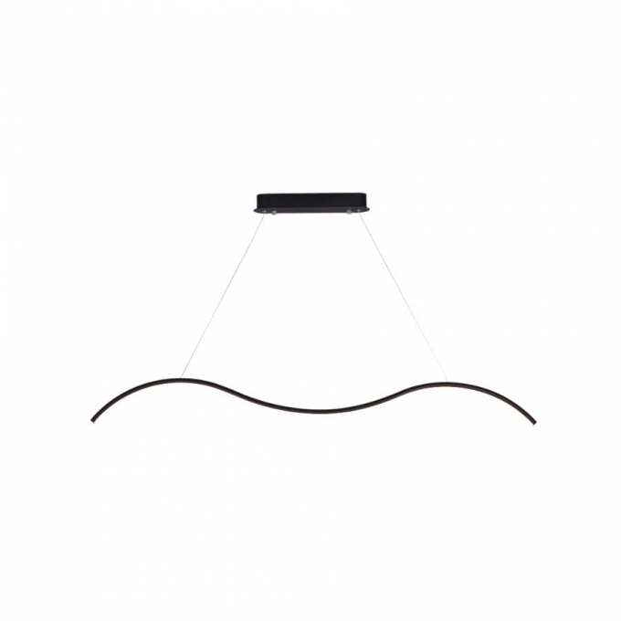 Pendente Opus Taurus 23 Watts 3000K Preto 1170mm OPS 35895