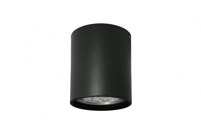 Spot Sobrepor Redondo TKS Pipe 1L Dicróica MR16 Ø60x70mm 1056