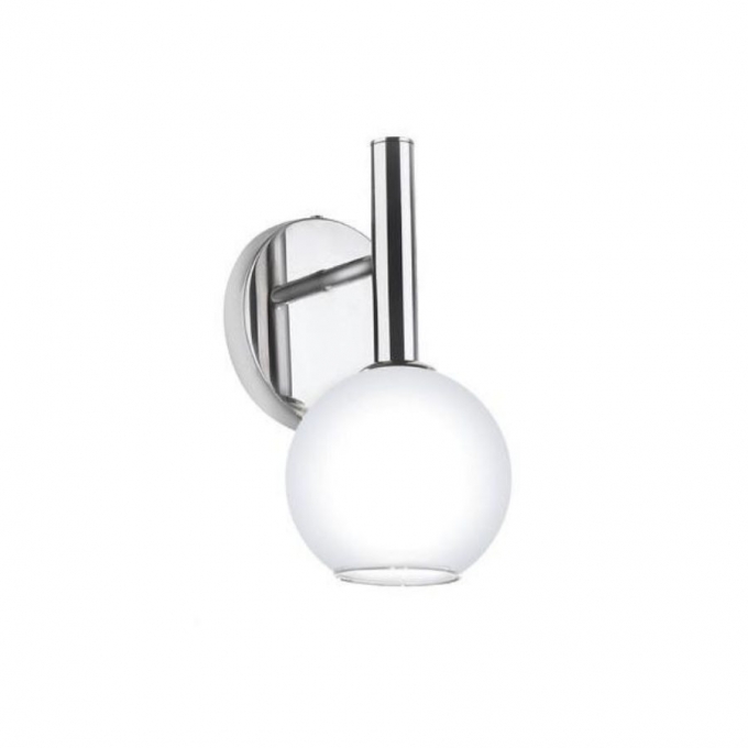 Arandela Old Artisan  Esfera 1L G9 Ø120mm Vidro Branco AR-5435