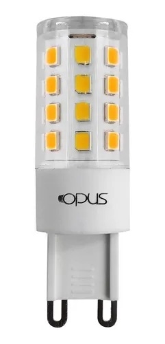 Lâmpada Halopin G9 Dimerizável 220V Opus 3 watts 2700K 16x50mm OPS 30708